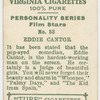 Eddie Cantor, United Artists star.