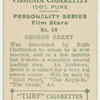 George Brent, Warner Bros. First National star.