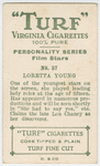 Loretta Young, Warner Bros. First National star.