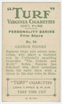 George Sidney, Universal star.