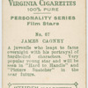 James Cagney, Warner Bros. First National star.