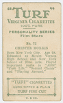Chester Morris, Warner Bros. First National star.