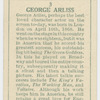 George Arliss.