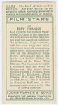 Kay Francis.