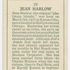 Jean Harlow.