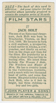 Jack Holt.
