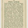 Paul Lukas.