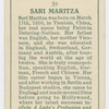 Sari Maritza.