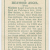 Heather Angel.
