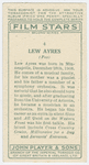 Lew Ayres.