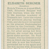 Elisabeth Bergner.