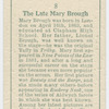 The Late Mary Brough.