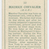 Maurice Chevalier.