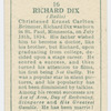 Richard Dix.