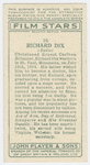 Richard Dix.