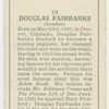 Douglas Fairbanks.