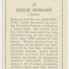 Leslie Howard.