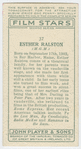 Esther Ralston.