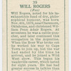 Will Rogers.