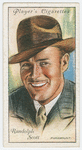 Randolph Scott.