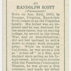 Randolph Scott.