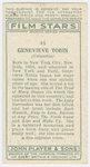 Genevieve Tobin.
