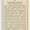 Virginia Bruce.