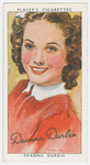Deanna Durbin.