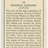 George Formby.