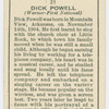 Dick Powell.