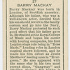 Barry Mackay.