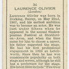 Laurence Olivier.