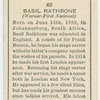 Basil Rathbone.