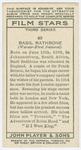 Basil Rathbone.