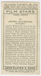 Anton Walbrook.