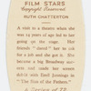 Ruth Chatterton.