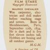 Maurice Chevalier.