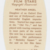 Heather Angel.