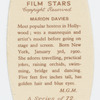 Marion Davies.