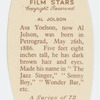 Al Jolson.