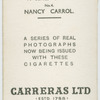 Nancy Carrol.