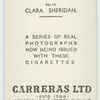 Clara Sheridan.