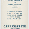 Mary Carlyle.