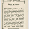 Bing Crosby.