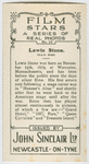 Lewis Stone.