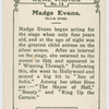 Madge Evans.