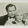 Fredric March and Miriam Hopkins.