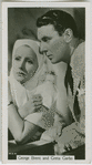 George Brent and Greta Garbo.