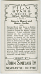George Brent and Greta Garbo.