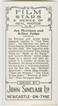 Joe Morrison and Arline Judge.